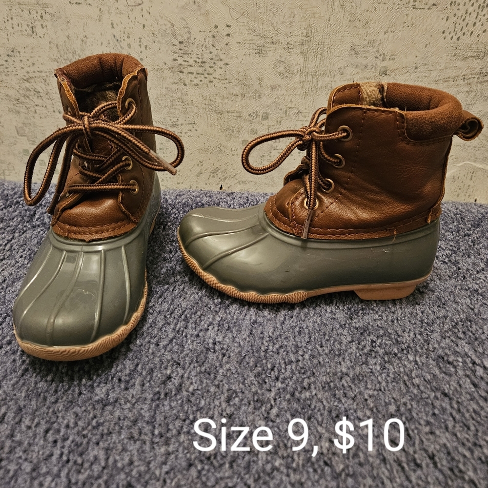 Girls Duck Boots